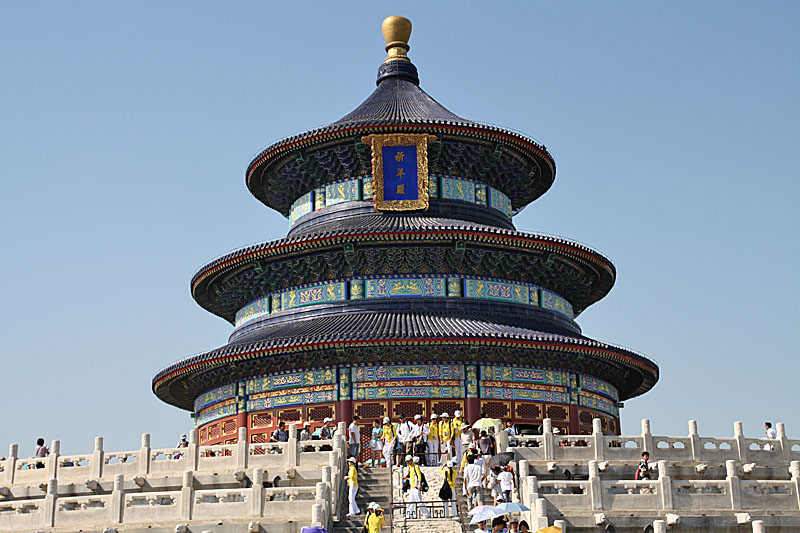 Pechino - Il Tempio del Cielo - Qiniandian, seleziona per ingrandire
